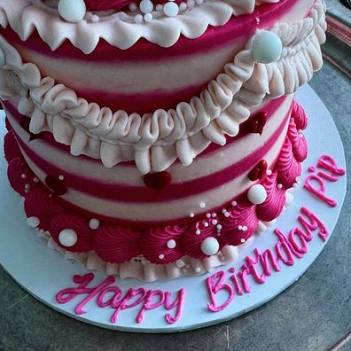 Pip Edwards birthday cake