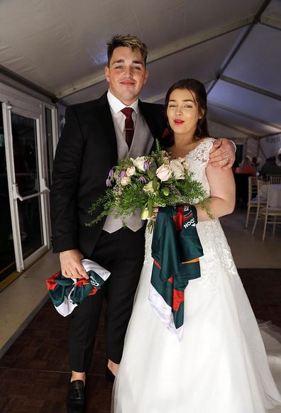 Bride furious after groom forgets to invite family for rugby pitch wedding