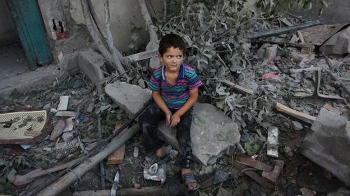 10 killed in strike on UN school in Gaza