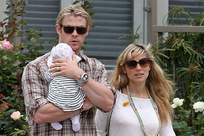Chris Hemsworth and his wife Elsa Pakaty welcomed baby India in May.