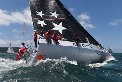 New Zealand's Giacomo is one of the international crews in the race.