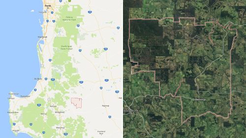 Dinninup is a rural town in south-western Western Australia. (Google)