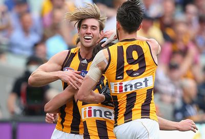 While the Eagles had wasted their chances, Hawthorn made no mistake. (Getty)