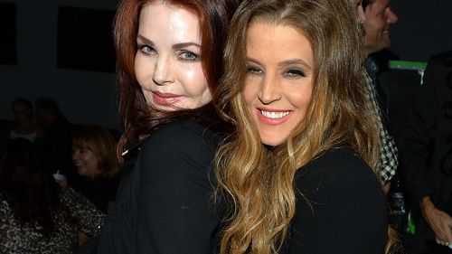 Priscilla Presley and Lisa Marie Presley