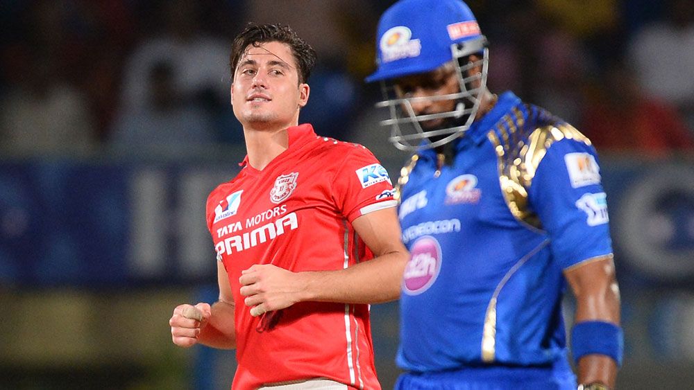 Marcus Stoinis was man-of-the-match for the Punjab Kings XI. (AFP)