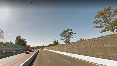 Driver attacked in road rage incident on side of Sydney highway