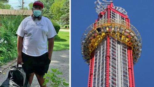 Tyre Sampson, 14, of St. Louis, Missouri, died after he fell from the FreeFall drop tower ride at ICON Park in Orlando.