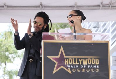  Zoë Kravitz speaks at the Lenny Kravitz Hollywood Walk of Fame Star Ceremony 