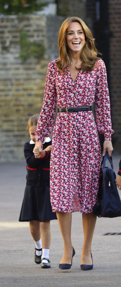 Princess Charlotte, four, began school in 2019.