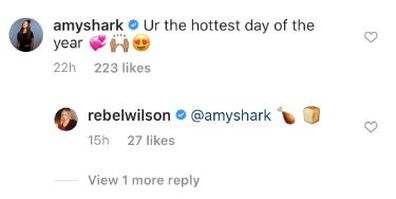 Rebel Wilson, weight loss, underwater, photo shoot, Instagram, Amy Shark comment