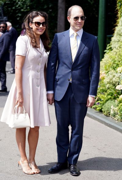 Lord and Lady Windsor at Wimbledon, 2023