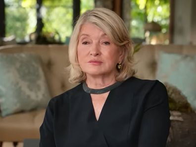 Martha Stewart in her new documentary, Martha