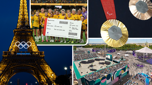 The Eiffel Tower, Matildas, Olympic medals and the Place de la Concorde.