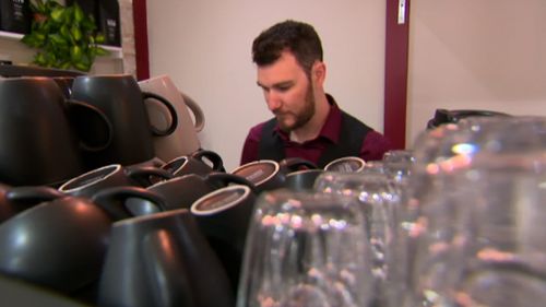 Troy Bailey had been plunged out of work as a barista when restrictions to curb coronavirus meant his employer had to close.