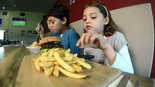 Kids eat free all over South East Queensland. Picture: 9NEWS