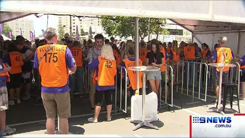 Thousands of school leavers have flocked to the Gold Coast for the annual Schoolies celebration.