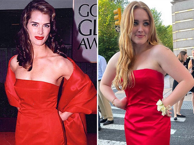 Celebrity kids, dressed up, prom, 2021, Brooke Shields' daughter Rowan Francis Henchy