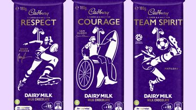 Cadbury sports designs