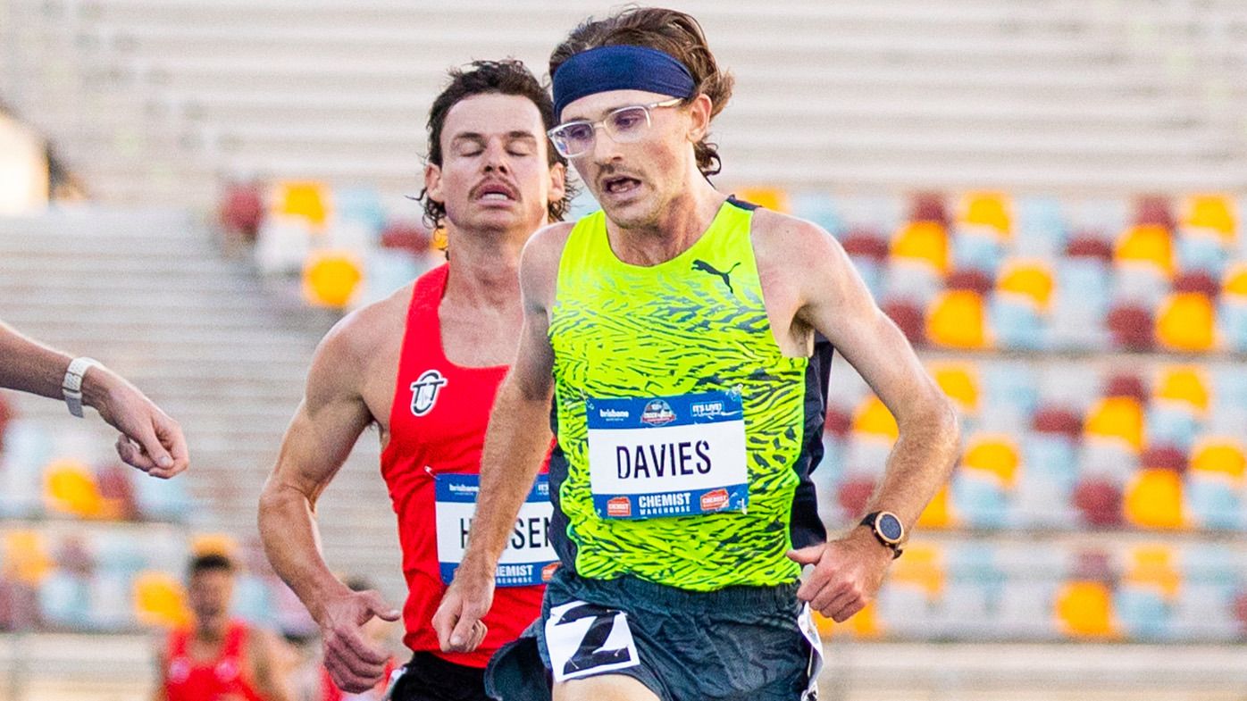EXCLUSIVE: Aussie running champion's stunned reaction to 67-year first