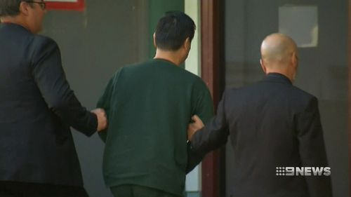 Zhen Jie Zhang appeared in the Grafton courthouse this afternoon. (9NEWS)