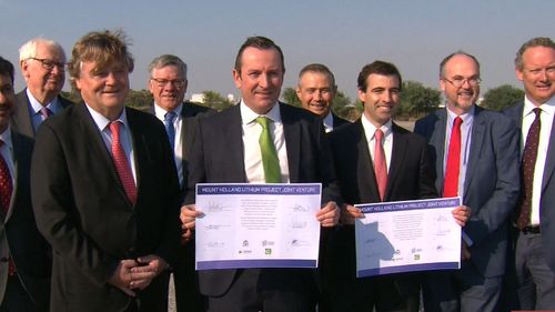 Premier Mark McGowan announced the new refinery today. (9NEWS)