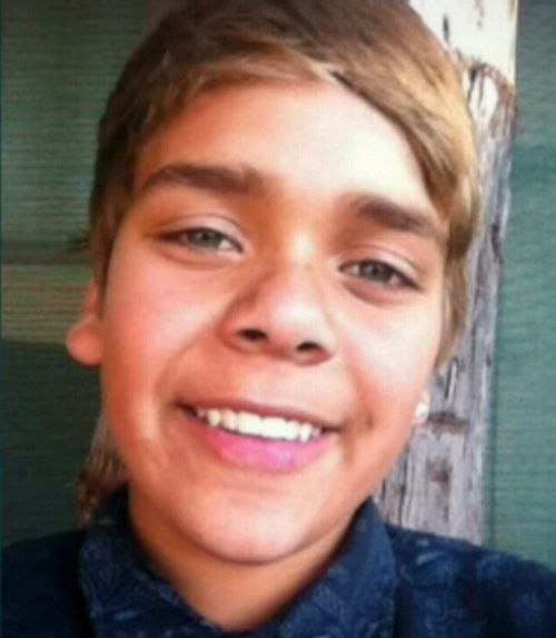 Elijah Doughty, 14, was run down while riding a stolen motorbike. (9NEWS)