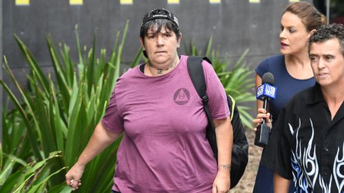 Cheryl Taylor outside court. (Image: AAP)