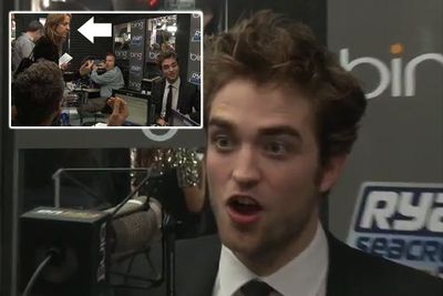 Robert Pattinson attracted all kinds of unwanted attention for walking out of an interview with Ryan Seacrest after being asked about his romantic link to Kristen. His publicist had a mild hissy fit in the background when Ryan asked the question, and unluckily for her, the radio interview was being videotaped.<br/>