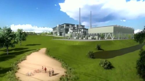 The proposed incinerator at Eastern Creek will burn half a million tonnes of rubbish and turn it into electricity. 