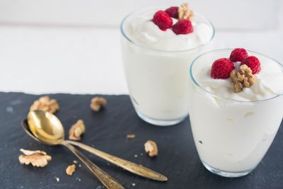 Greek yoghurt = 59 calories per 100 grams