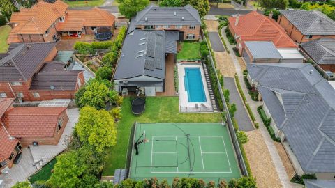 sydney home with a pickleball court domain