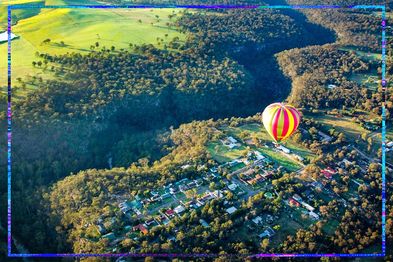 9PR: Balloon ride Luxury Escapes