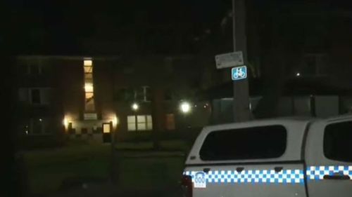 It's believed the stabbing was domestic in nature. (9NEWS)