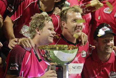 Lee was a key part of the Sixers' triumph in the first Big Bash.