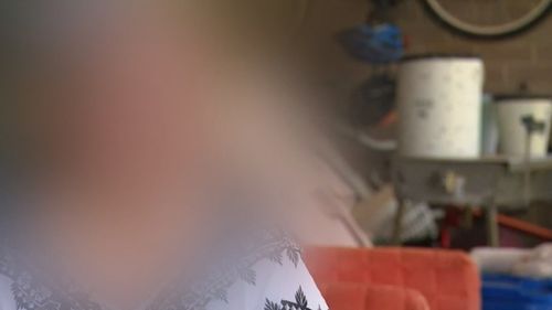 An Adelaide mum is pleading for help to find the intruder, who remains on the run, after the man broke into her home while her two children were left inside alone briefly.