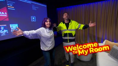 Welcome To My Room: Tanya and Vito reveal how many people their home cinema seats