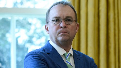 Mick Mulvaney, the acting White House chief of staff.