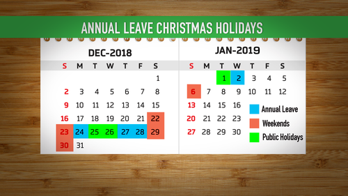 Still recovering from Christmas? It's time to start planning. 