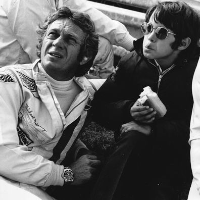 Chad McQueen and Steve McQueen