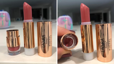 Lacura lipstick and the potentially toxic 'secret lipgloss'