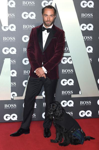 James Middleton brings therapy dog Ella as his date to GQ Awards