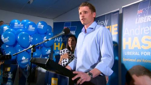 Liberal candidate Andrew Hastie claims Canning by-election win