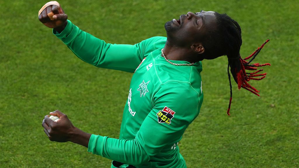 BBL10 news: Melbourne Stars' Andre Fletcher, 'The Spiceman', fires against  Hobart Hurricanes at Blundstone Arena