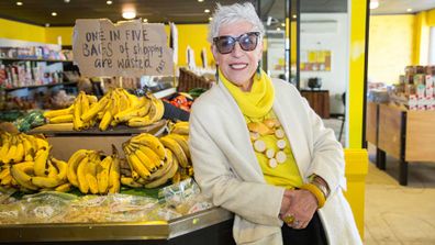 Ronni Kahn at the newly opened OzHarvest Market