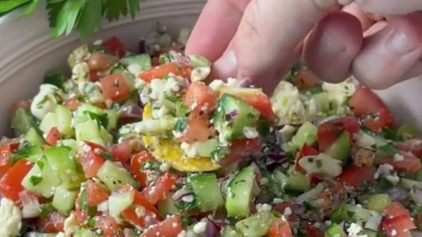Viral salad recipe