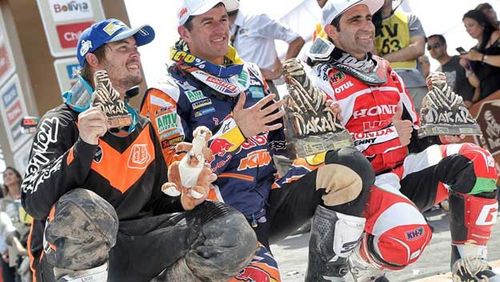 From a broken neck to the Dakar podium