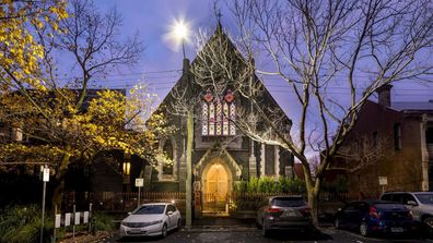 Unusual Church conversion Melbourne home property real estate market 