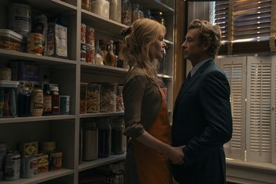 Kay Scarpetta (Nicole Kidman) and Benton Wesley (Simon Baker) 
