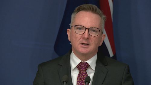 Ministro das Mudanças Climáticas e Energia, Chris Bowen.