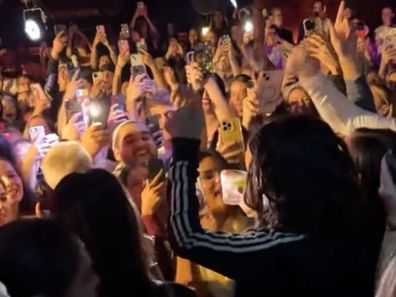 Lorde at a Sydney nightclub